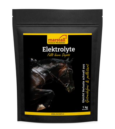 gleicht Verluste schnell aus Pferd 1kg marstall Elektrolyte pelletiert in Dose 